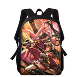Anime Girl School Bag 15 Inch Backpack for Girls Women