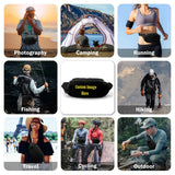 Waist Bag Fanny Pack Women Belt Bags Print Letter Chest Packs Hip Hop Package