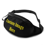 Waist Bag Fanny Pack Women Belt Bags Print Letter Chest Packs Hip Hop Package