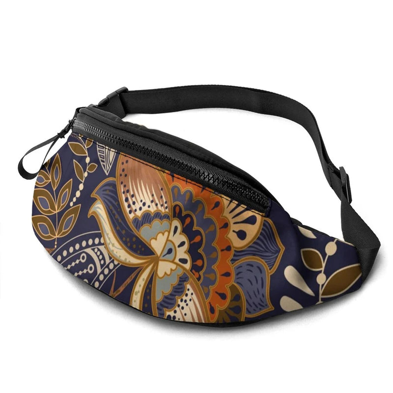 Waist Bag Fanny Pack Women Belt Bags Print Letter Chest Packs Hip Hop Package