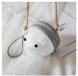 Funny 3D Pig Crossbody Bag for Women