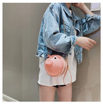 Funny 3D Pig Crossbody Bag for Women