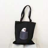 Canvas Women's Shoulder Bag, All-match Canvas Bag, Female Student Light Book Bag
