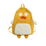 Frog Duck Backpack Women Schoolbag Teenage Girls Back Pack Nylon School Backpack