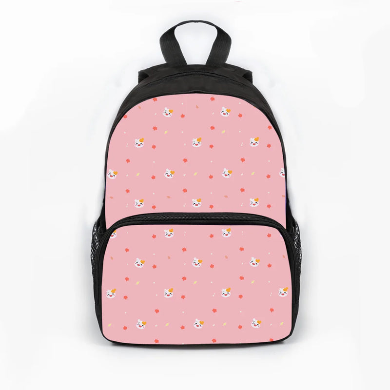 Cartoon Student Backpack Large Capacity Polyester School Students Should