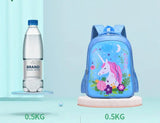 Unicorn Schoolbag for Girls Boys Orthopedic Backpack