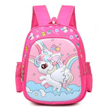 Dinosaur Cartoon Kindergarten Bag for Girls Boys Kids Backpacks Unicorn