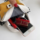 Canvas Girl Messenger Bag Shoulder Bag for Women