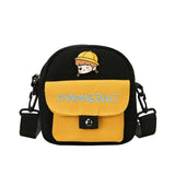 Canvas Girl Messenger Bag Shoulder Bag for Women
