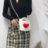 Handwoven Shoulder Bag Sling Bags For Women DIY Material