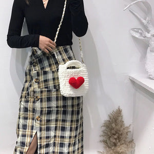 Handwoven Shoulder Bag Sling Bags For Women DIY Material