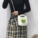 Handwoven Shoulder Bag Sling Bags For Women DIY Material