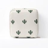 Sanitary Napkins Package Organizer Bag Striped Cosmetic Travel Storage