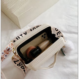 Women's Small Shoulder Bag with Bear Print