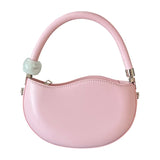 Sweet Pink Pea Shoulder Messenger Bag for Women