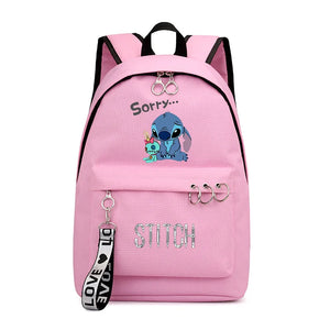 Stitch Backpack for Teenager School Bag Baby Cartoon Boys Girls