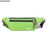 Waterproof Cycling Sports Waist Bag Fitness Running Shoulder Purse Gym Fanny Pac
