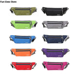Waterproof Cycling Sports Waist Bag Fitness Running Shoulder Purse Gym Fanny Pac