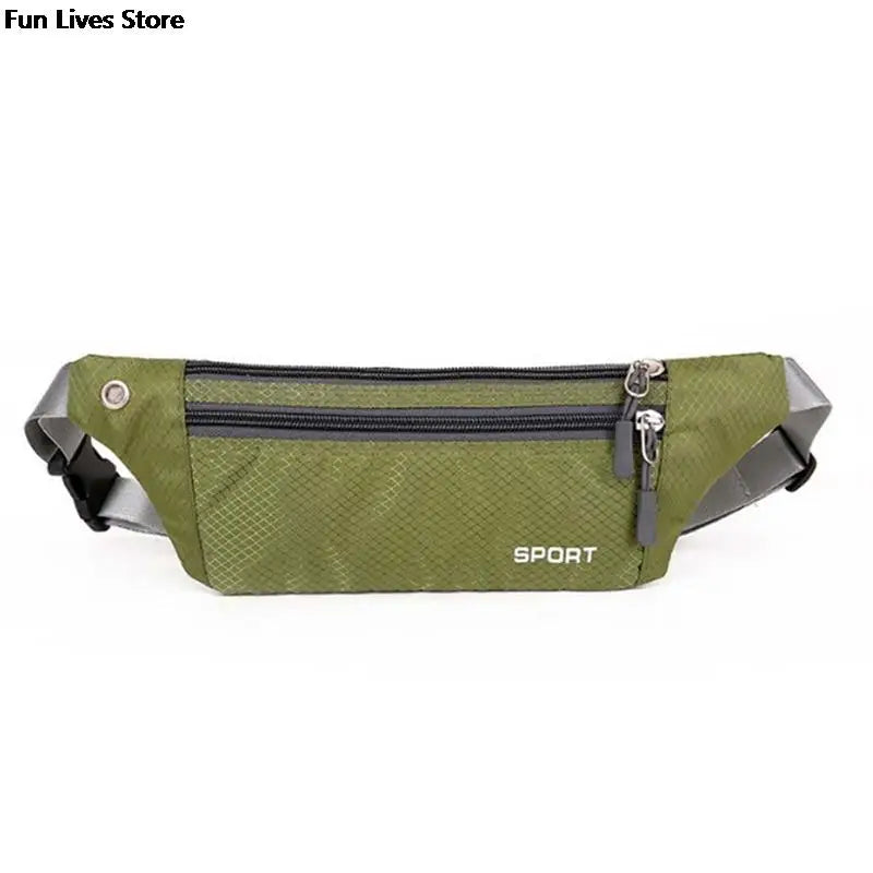 Waterproof Cycling Sports Waist Bag Fitness Running Shoulder Purse Gym Fanny Pac