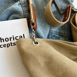 Daily Tote Soft Women Canvas Capacity Shopping Multifunction Handbag