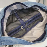 Denim Large Women Fanny Pack Unisex Waist Bags Trending Belt Bag