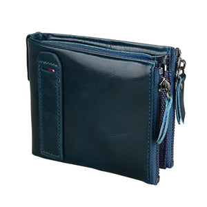 Anti-theft Rfid Cow Leather Men's Wallet