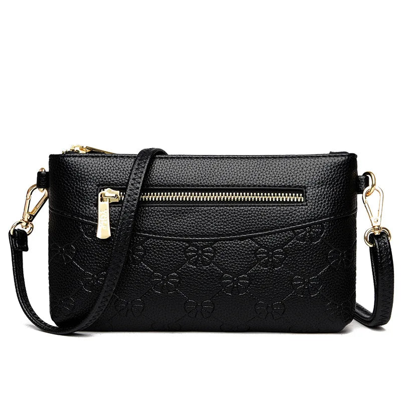 Women Envelope Bag PU Leather Card Phone Money Bag for Female Messenger