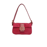 Dirty Pink Nubuck Mini Shoulder Bag for Women