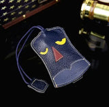 Leather Cartoon Key Wallet Key Storage Bag For Car