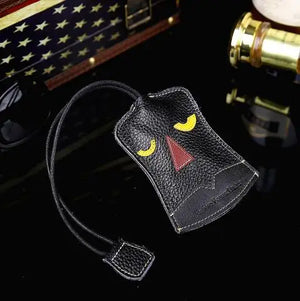 Leather Cartoon Key Wallet Key Storage Bag For Car