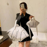 Large Capacity Canvas Tote Bag Casual Women Shoulder Bags