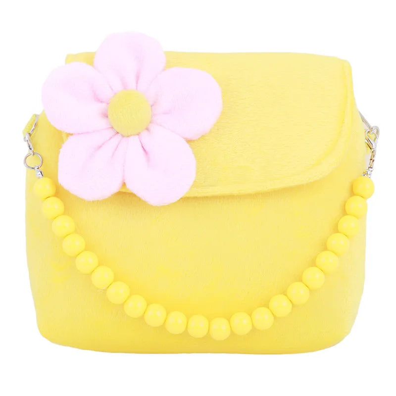 Princess Flower Messenger Handbag Cute Purse