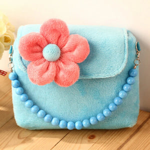 Princess Flower Messenger Handbag Cute Purse