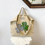 Canvas Shoulder Bag Shopping Bags Handbags Tote for Girls B470