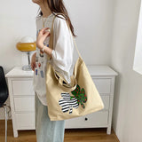 Canvas Shoulder Bag Shopping Bags Handbags Tote for Girls B470