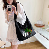 Canvas Shoulder Bag Shopping Bags Handbags Tote for Girls B470