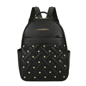Women Leather Backpacks for Teenager Girls