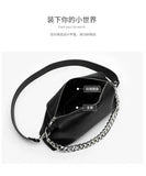Leather Shoulder Crossbody Bag Chain Handbags PU Messenger Bags