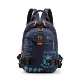 Mini Soft Touch Men Backpack Multi-Function Shoulder Bag