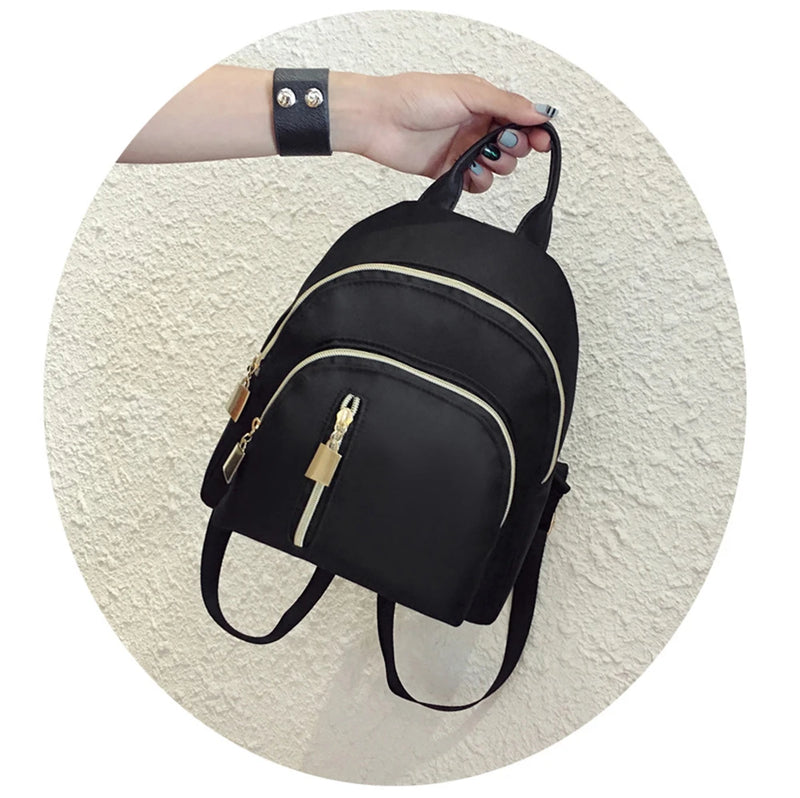 Soft Touch Women Travel Backpack Multi-Function Bag