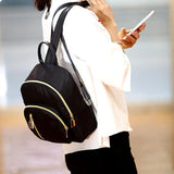 Soft Touch Mini Backpack Multi-Function Shoulder Bag