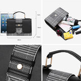 Shoulder Bag PU Leather Crossbody Messenger Bag Women