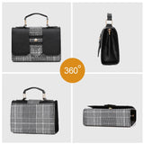 Shoulder Bag PU Leather Crossbody Messenger Bag Women