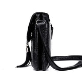 Soft Leather Crossbody Shoulder Bag Women Messenger Bag Female Flap Handbag