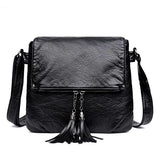 Soft Leather Crossbody Shoulder Bag Women Messenger Bag Female Flap Handbag