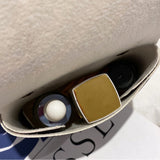 Leopard Waist Bag Women PU Leather Flap Pack Shoulder Cross Chest Pouch
