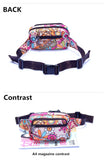 Waterproof Floral Waist Bum Camera Belt Bag Fanny Pack