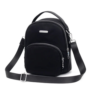 Nylon Women Backpack Mini Soft Touch Small Backpack Female Ladies Shoulder Bag