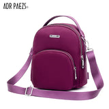 Nylon Women Backpack Mini Soft Touch Small Backpack Female Ladies Shoulder Bag