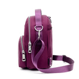 Nylon Women Backpack Mini Soft Touch Small Backpack Female Ladies Shoulder Bag